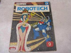 Burun Danga: Antiguo Comic Robotec Nº 9 1986 Argentina Cco