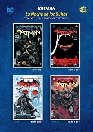 Comics21 La Noche De Los Búhos Batman 2016 Peru21 Buy 16