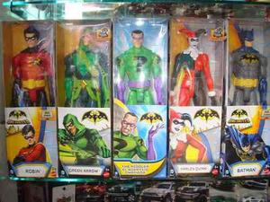 Dc Comic 30cm Mattel Batman Harley Quinn Robin Flecha Verde