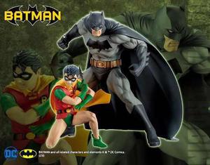 Dc Comics: Batman & Robin Set Artfx+ Kotobukiya *pre-orden*