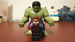 Hulk Ojo de Halcón Lego Original MiniFigura