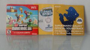 Juegos Originales Wii 5juegos X Precio