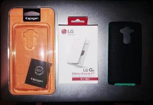 Kit Cargador + Bateria Lg G4 + 2 Cases