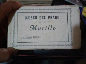 Lote De 20 Antiguas Postales Del Museo Del Prado Murillo