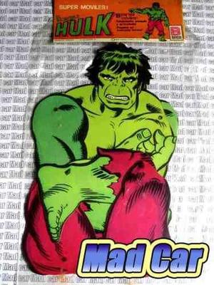 Mc Mad Car El Increible Hulk Basa Marvel Comics 1979 Nuevo