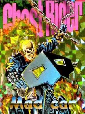 Mc Mad Car Pepsi Cards Prisma Ghost Rider Marvel Comics