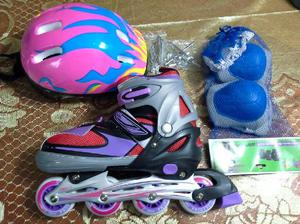 Patines con Luces Convertibles Mas Kit