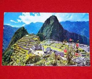 Postal Antigua Machu Picchu Ciudadela Huayna Picchu Corbacho