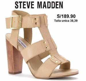 Sandalias Zapatos Steve Madden Nevile Bone