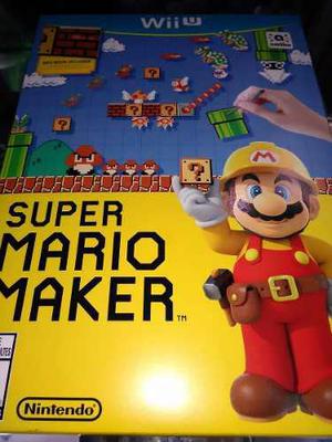 Super Mario Maker Wiiu Nintendo Nuevo Sellado (fortum)