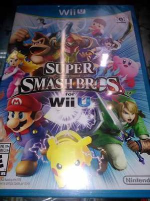 Super Smash Bros Wiiu / Nuevo Y Sellado Nintendo (fortum)