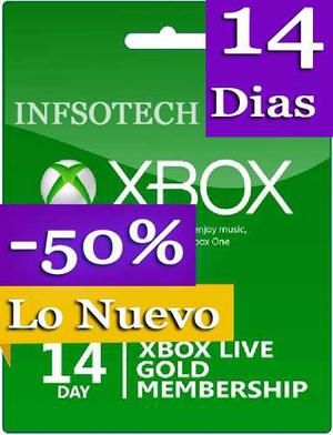 Tarjeta Xbox Live Gold 14 Dias Xbox One_360 Multi-región