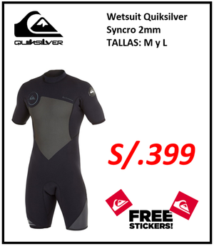 WETSUIT QUIKSILVER SYNCRO SPRING