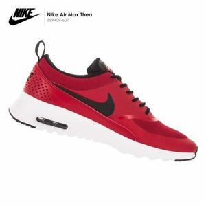 Zapatillas Nike Air Max Thea - Mujer - Correr - Rojo 2016
