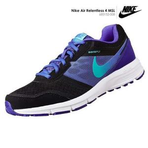 Zapatillas Nike Air Relentless 4 Msl - Para Mujer - Morado