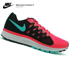 Zapatillas Nike Zoom Vomero 9 - Mujer - Fucsia Y Negro