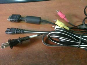 Cable Original De Audio, Video Y Power Sony - Para Play 2