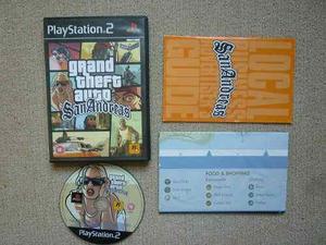 Grand Theft Auto San Andreas Ps2 100% Completo 1era Edición