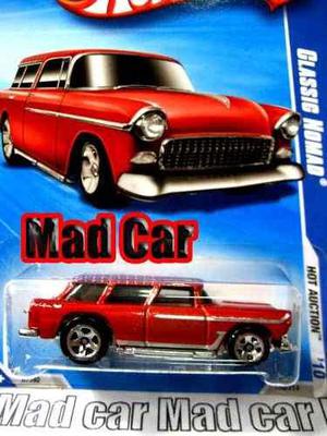 Mc Mad Car Hot Wheels Classic Nomad Auto Coleccion Clasico