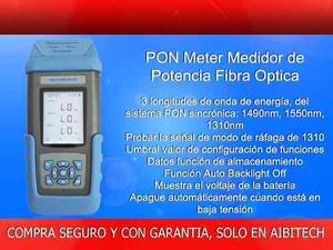 Pon Optical Power Meter Medidor De Potencia Fibra Optica Por