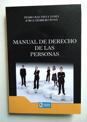 Remato Manual De Derecho De Las Personas - Herrero Pons