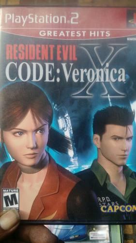 Resident Evil Code: Veronica X Ps2 (Original Conservado)