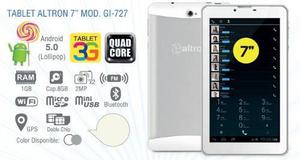 Tablet Altron 7 Doble Chip Bluetooth Gps 8gb Gi-727 Sellado