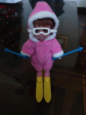 Barbie pequeña de esquí