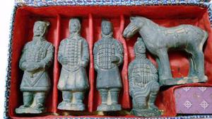 Guerreros De Terracota Miniatura Dinastía Qin China