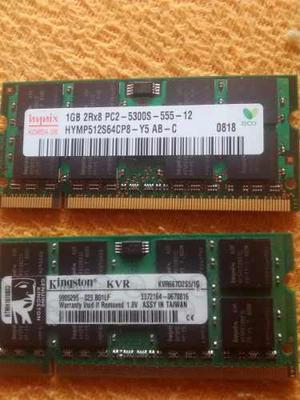 Vendo Memoria Ram De 1gb Remato A 19 Soles