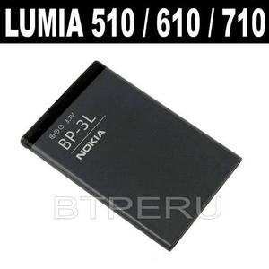 Bateria Para Nokia Lumia 610 710 900 Bp-3l 100% Original