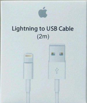Cable 2 Metros Usb Lightning Iphone 5 /6/ 7 Plus Original
