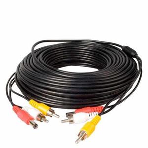 Cable Cctv 40mt Para Camaras Video, Poder Y Audio En Uno