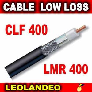 Cable Coaxial Ultra Baja Perdida Clf Lmr 400 Internet Wifi