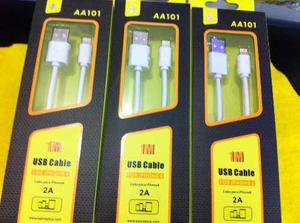 Cable De Datos P/iphone 6,6s,6 Plus 5,5s Excelente Calidad