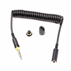 Cable De Extensión Espiral Para Audio - Auriculares