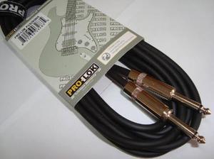 Cable Guitarra Importado Pro-lok 6 Metros Conectores Neutrik