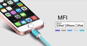 Cable Lightning Cargador Mfi Iphone 5,5s,6,6s,7,7plus- Ipad