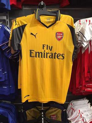Camiseta Del Arsenal Fc Color Amarilla-visitante.