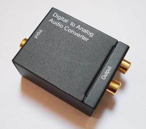 Conversor De Audio Optico Coaxial A Rca Con Cable Delivery*