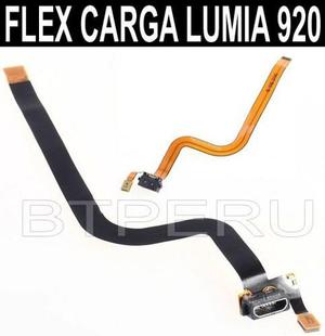 Flex Puerto Carga Zocalo Para Nokia Lumia 920 Microfono
