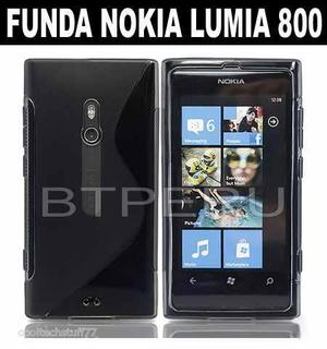 Funda Gel Para Nokia Lumia 800 Protector Flexible Tpu