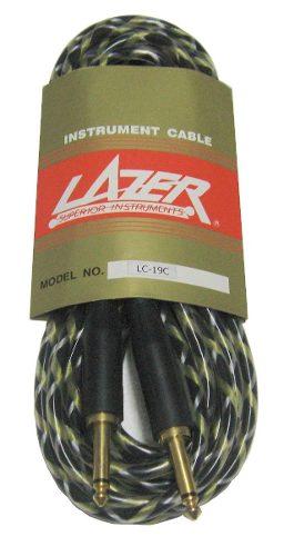 Lazer Lc-19c Cable De Guitarra Eléctrica 6 Mts Color Tigre