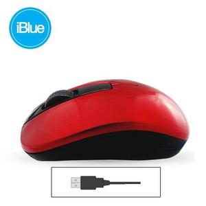 Mouse Usb Iblue Optico 1600dpi Colores Basicos 3 Botones Up
