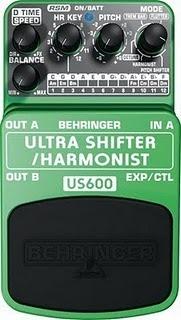 Pedal Ultra Shifter Harmonist Us600 Behringer + Cable Shure