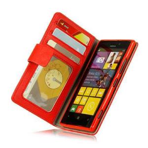 Pedido Estuche Tarjetero Billetera Lumia 925 Rojo