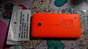 Pedido Tapa Bateria Lumia 730-735 Anaranjado Nfc Incluso