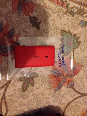 Pedido Tapa De Bateria Original Nokia Lumia 520 Rojo