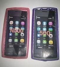 Protector Funda Tpu Nokia 500 Pink Purple - Envio Gratis
