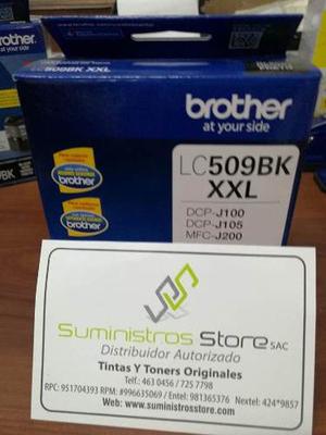 Tintas Brother Lc-509bk Xxl Delivery Todo Lima